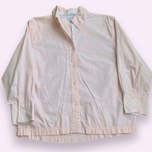 Button Down Dress Shirt, Pink, Medium, Vintage